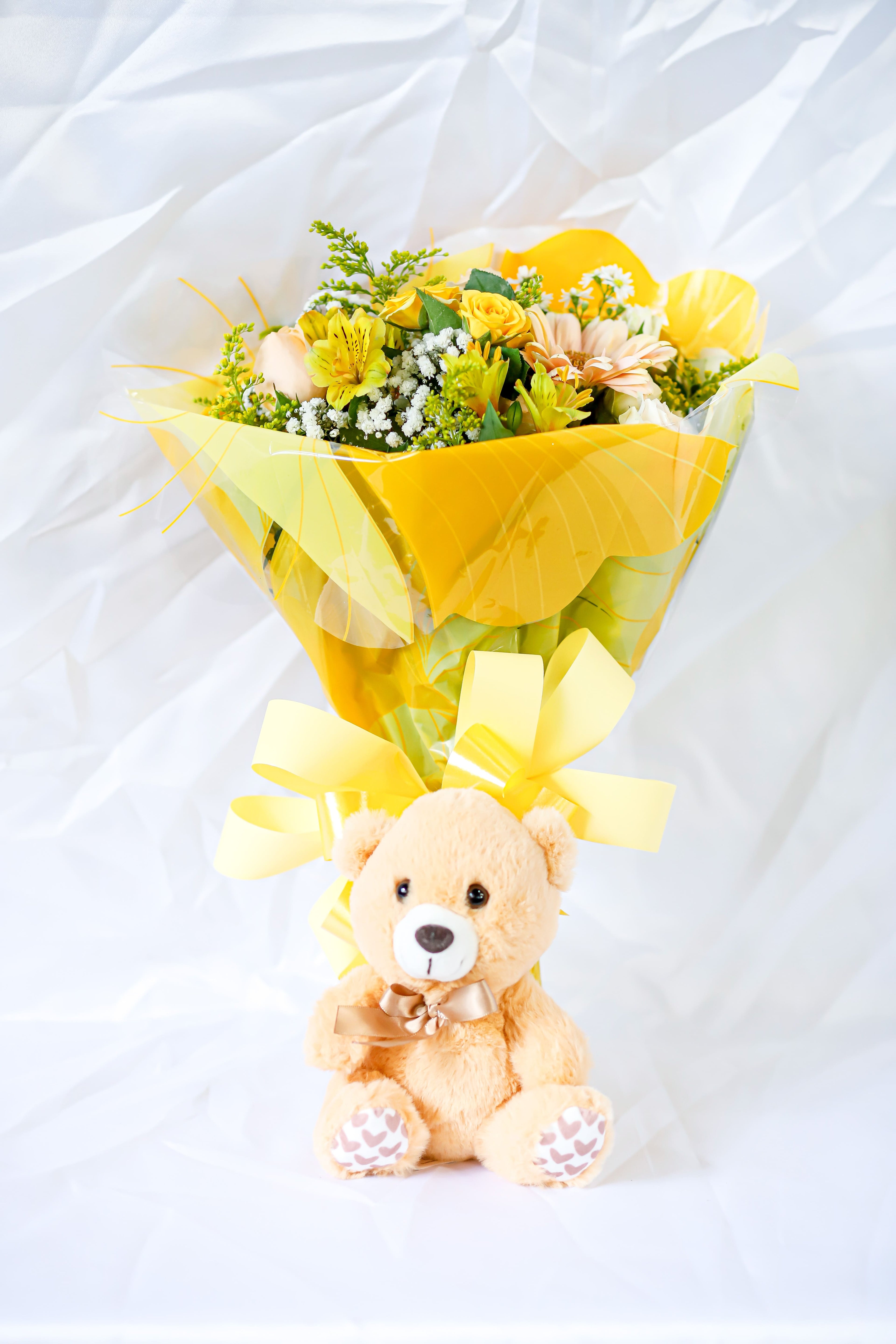 flores do campo e urso